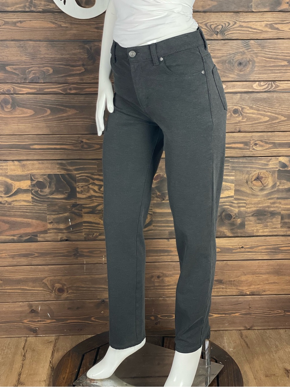 Gloria Vanderbilt | Charcoal Stretch Straight-Leg Jeans Style Amanda